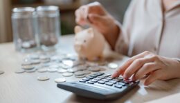 Using calculator calculating budget. Finance calculating tax. Money cost planning. accounting appraisal cost. Bank loan account. Analytics salary cash flow statement. Financial economy. Money savings.