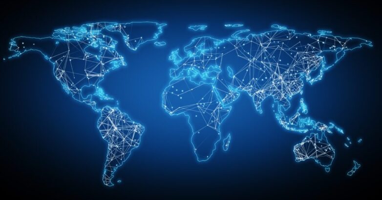 Internation ai and innovation concept