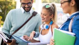 Diversity Students Friends Happiness Teamwork Ideas Concept