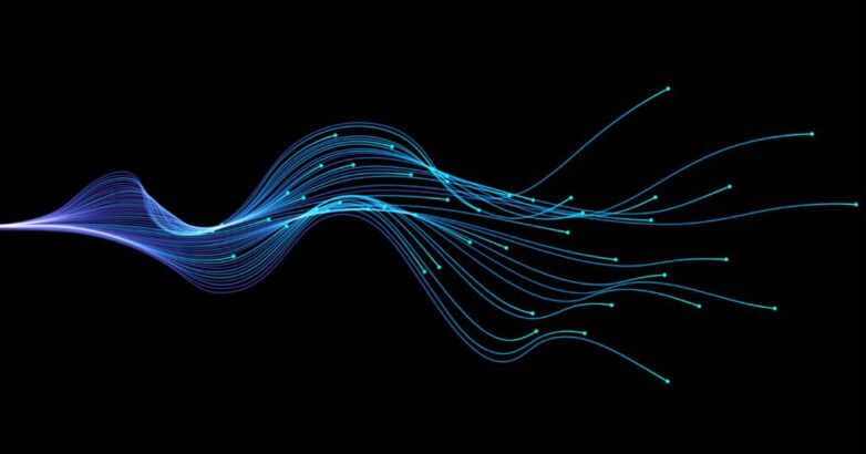 Abstract Wave line 035