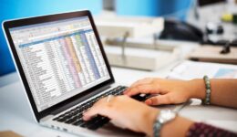 Spreadsheet Marketing Budget Report File Concept