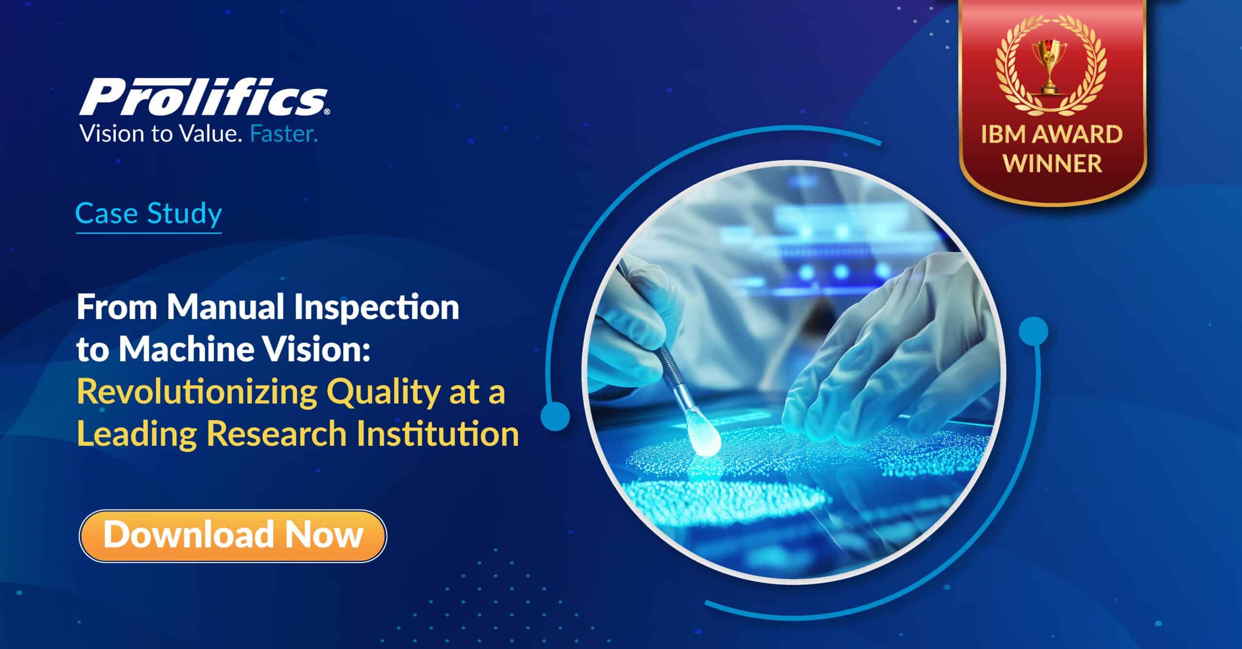 From Manual Inspection To Machine Vision: Revolutionizing Quality At A Leading Research Institution