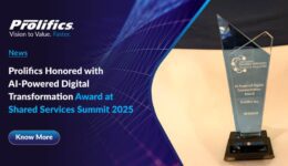 Prolifics receiving AI-powered digital transformation award 2025
