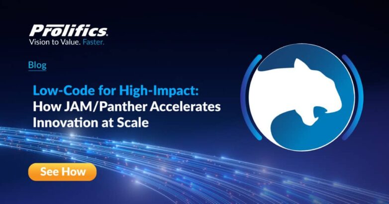 Business professionals collaborating on low-code innovation using the JAMPanther platform for legacy modernization Business professionals collaborating on low-code innovation using the JAMPanther platform for legacy modernization