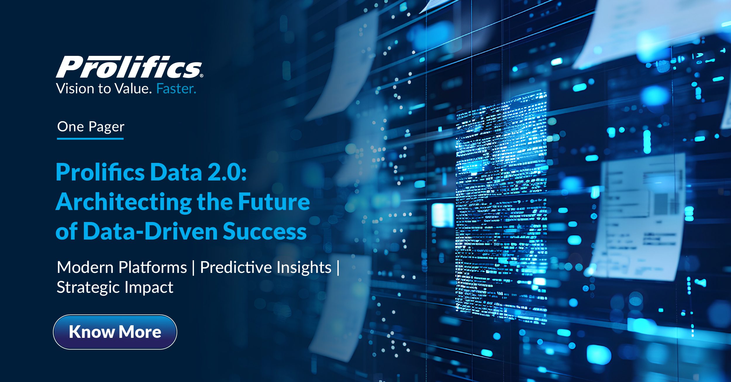 Prolifics Data 2.0: Architecting the Future of Data-Driven Success