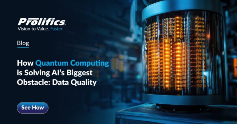 quantum computing and AI solving AI data quality issues.