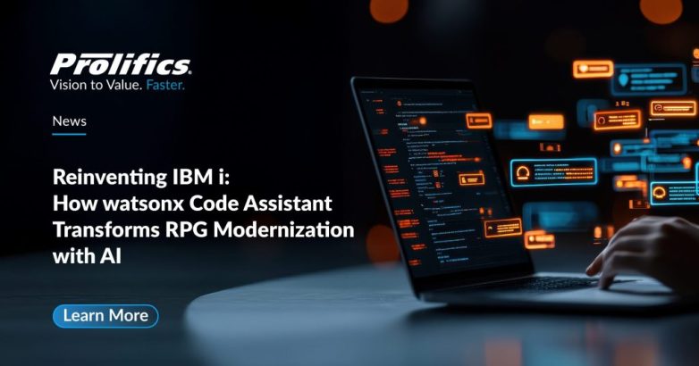 IBM watsonx Code Assistant for i transforming IBM i modernization and RPG code with AI-powered coding assistant for AS/400 systems