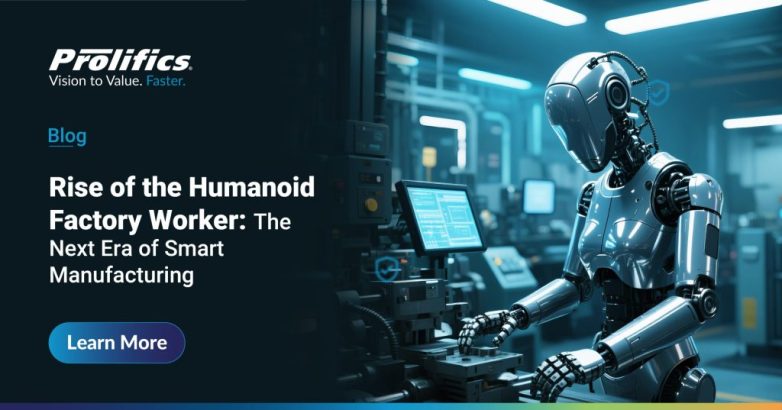 Humanoid robots in manufacturing as factory workers shaping the future of smart factories and automation.