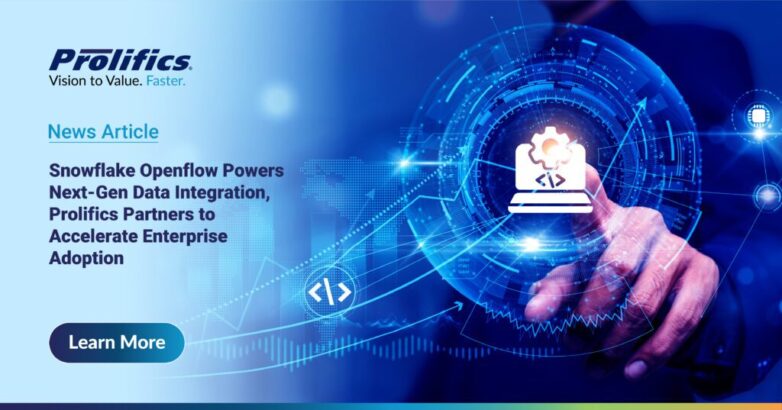 Prolifics engineers implementing Snowflake Openflow data integration for enterprise pipelines