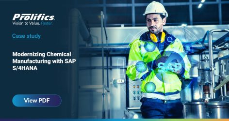 Modernizing Chemical Manufacturing with SAP S/4HANA 