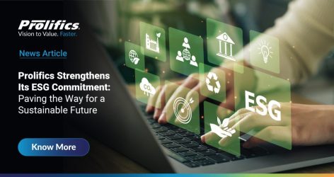 Prolifics Strengthens Its ESG Commitment: Paving the Way for a Sustainable Future
