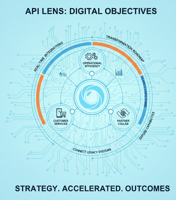 API development and management supporting digital transformation strategy