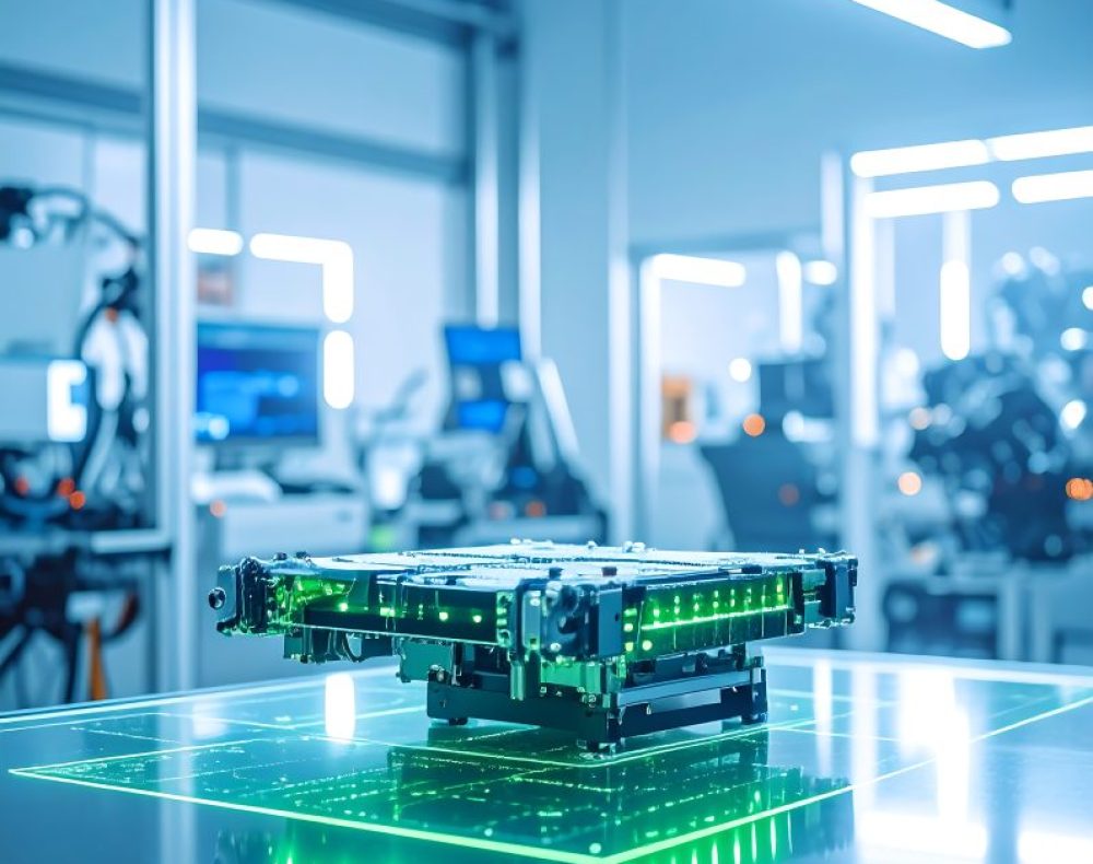 AI Test Automation process flowchart showing initiation, planning, execution, decision, review, and completion stages in software testing automation lifecycle.