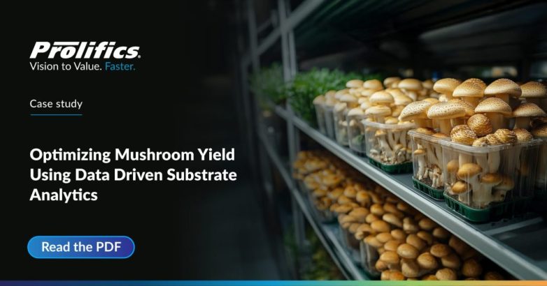 mushroom substrate analytics and yield optimization