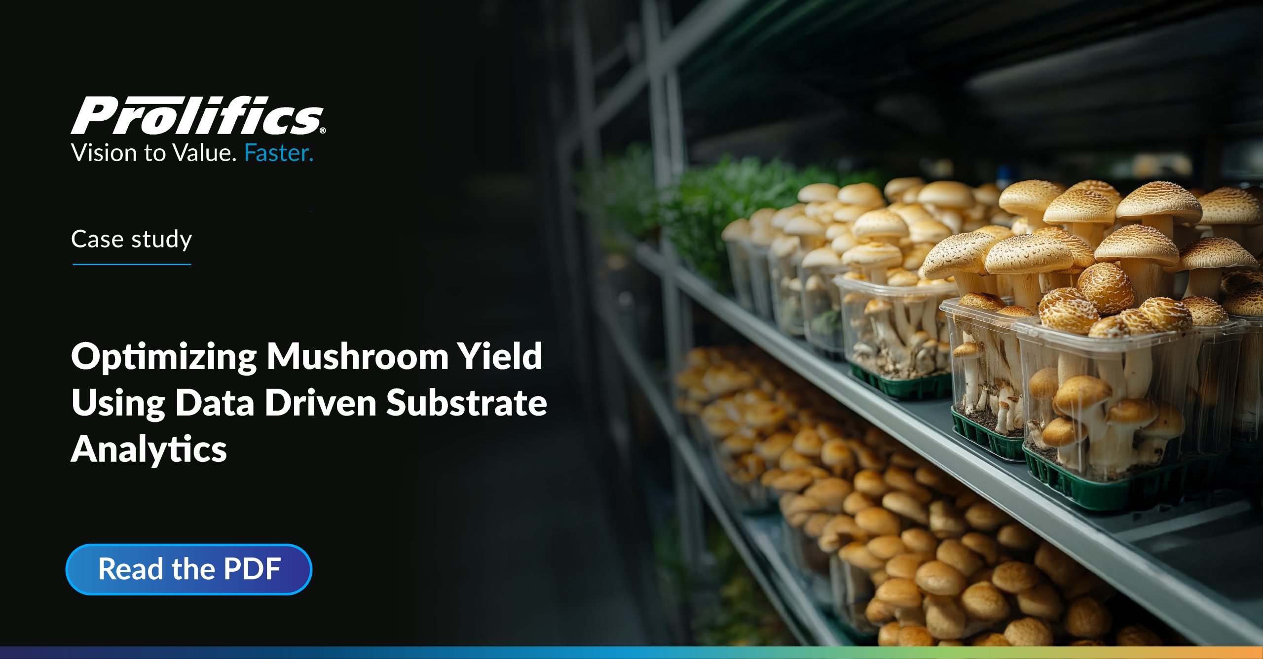 Optimizing Mushroom Yield Using Data Driven Substrate Analytics 