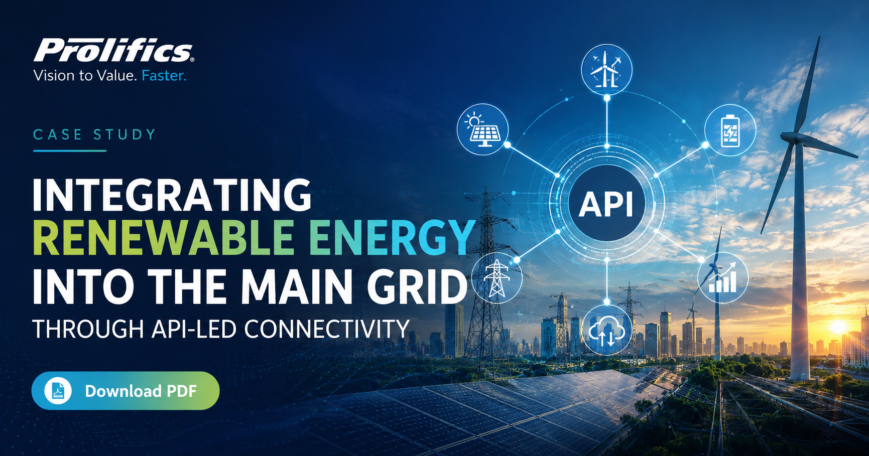 Integrating Renewable Energy into the Main Grid Through API-Led Connectivity