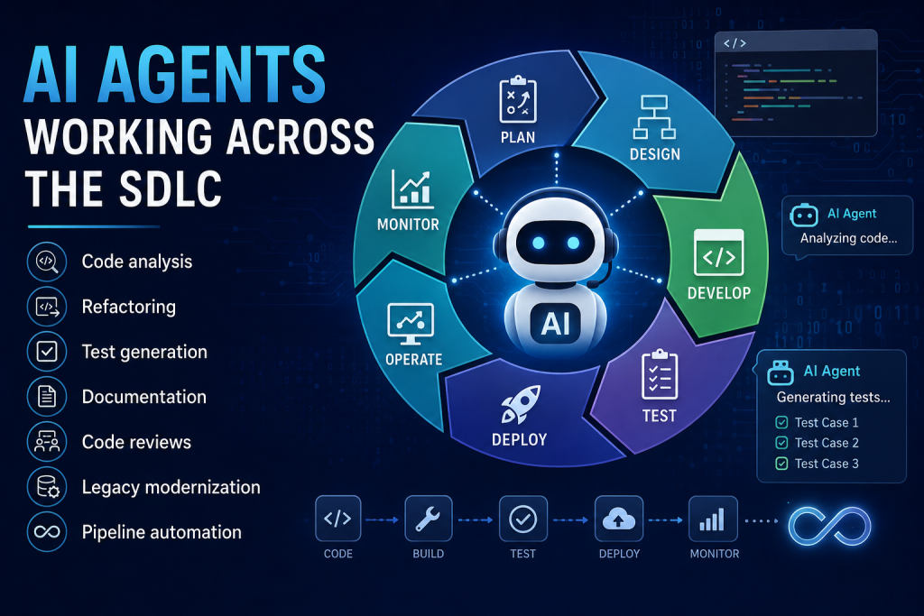 AI agents supporting IBM Bob enterprise AI software development across the SDLC