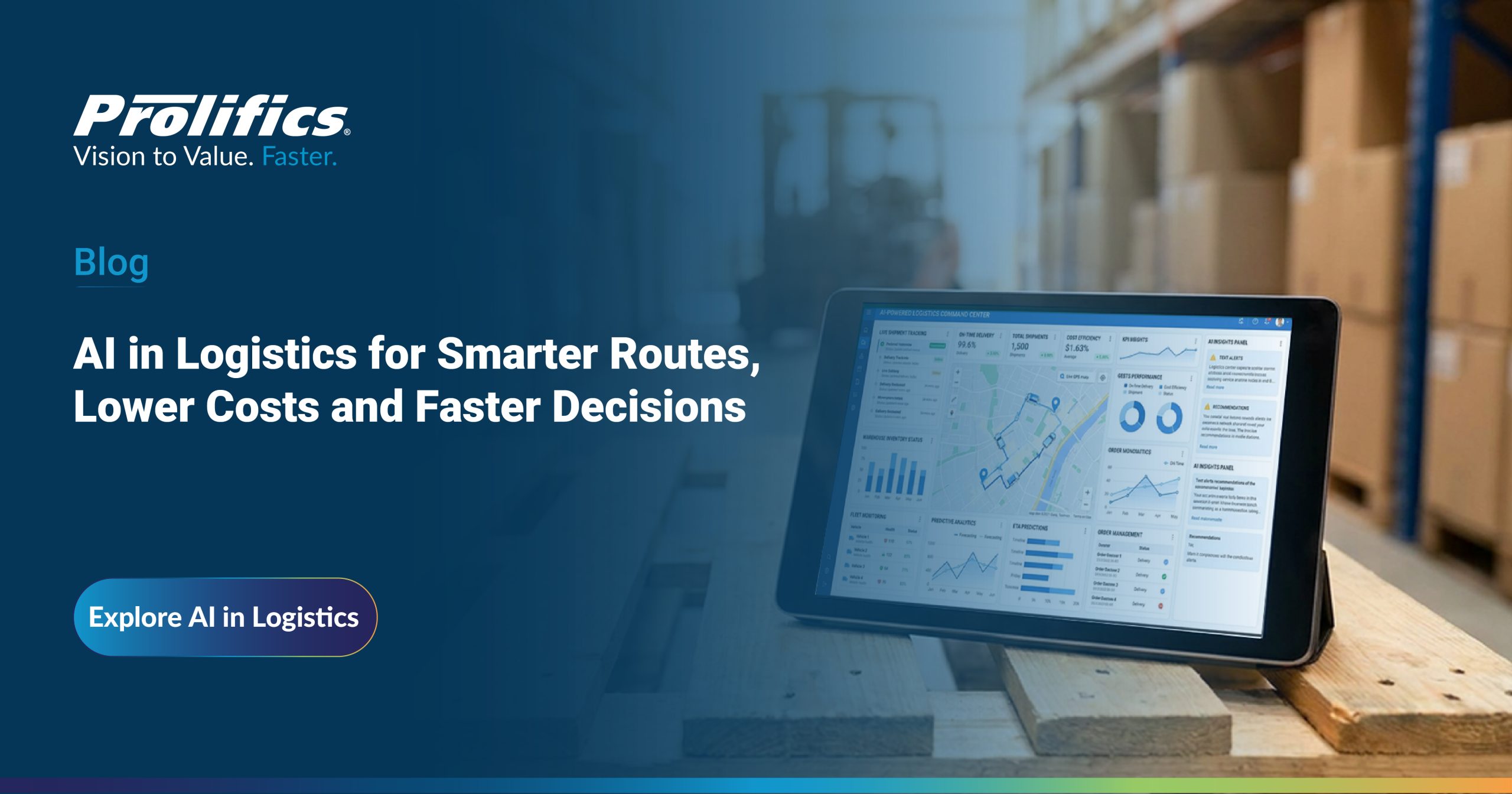 AI in Logistics: Smarter Routes, Lower Costs
