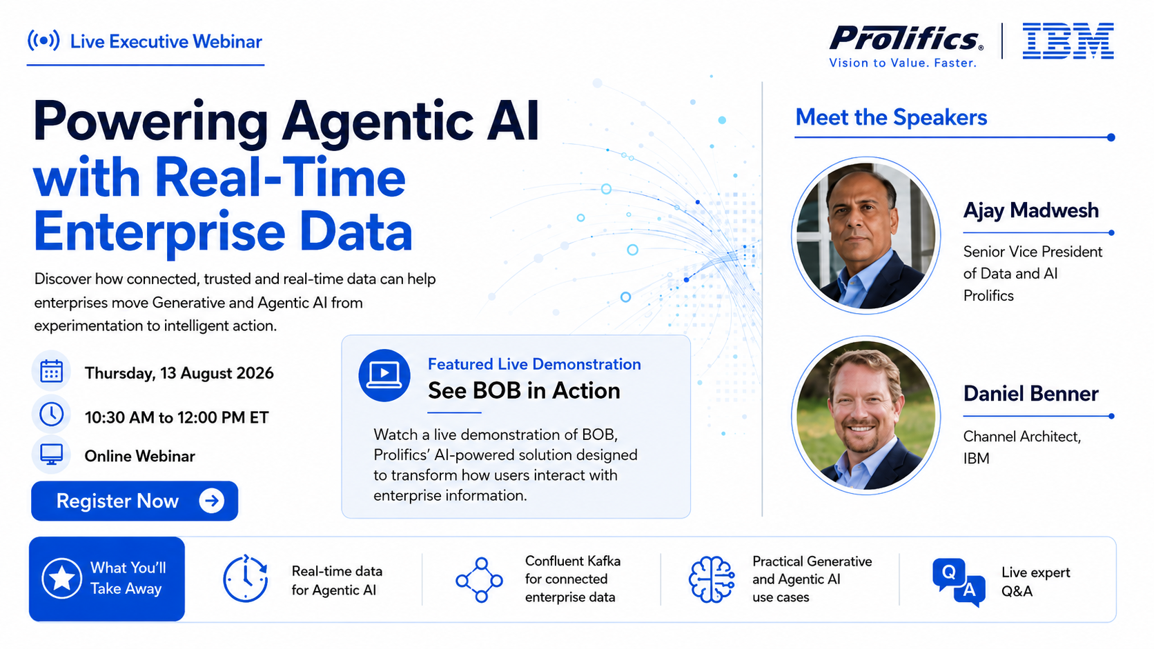 Powering Agentic AI with Real-Time Enterprise Data