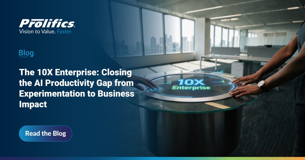 Close the Enterprise AI Productivity Gap | Prolifics
