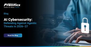 AI cybersecurity blog banner: defending against agentic AI threats in 2026-27