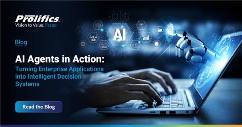AI agents transforming enterprise applications into intelligent decision systems