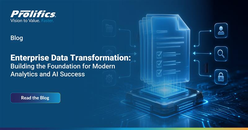 Enterprise Data Transformation: Building the Foundation for Modern Analytics and AI Success