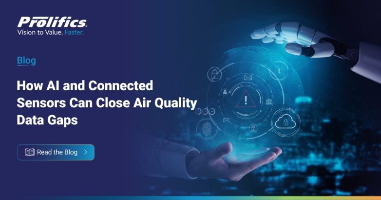 AI-powered air quality monitoring using connected sensors and machine learning to improve pollution data accuracy