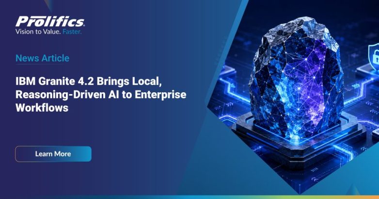 IBM Granite 4.2 enterprise AI models enabling reasoning, local deployment and agentic AI workflows with IBM watsonx