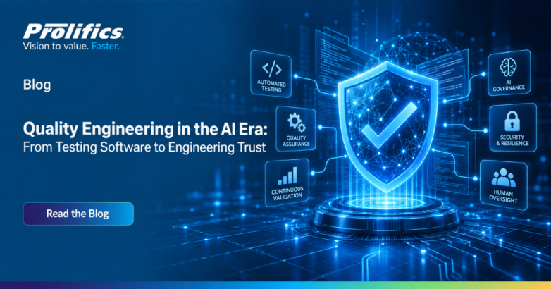 Enterprise Quality Engineering services with AI-powered testing, automation, and risk-based quality assurance