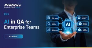 AI in QA AI in QA for enterprise software testing